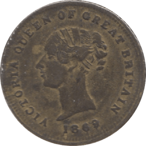 1869 WALES MODEL COIN - WORLD COINS - Cambridgeshire Coins