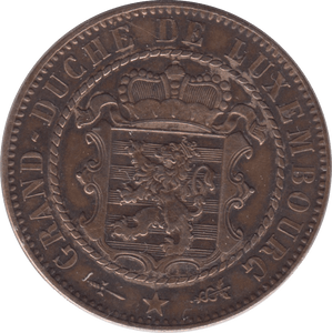 1870 10 CENTIMES LUXEMBOURG - WORLD COINS - Cambridgeshire Coins