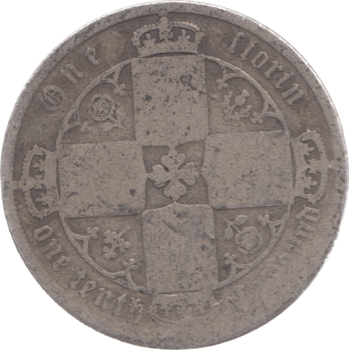 1870 FLORIN 3 DIE 23 ( FAIR ) - Florin - Cambridgeshire Coins