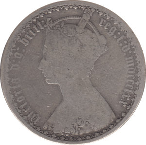1870 FLORIN ( FAIR ) DIE 20 - FLORIN - Cambridgeshire Coins