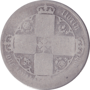 1870 FLORIN ( FAIR ) DIE 21 - Florin - Cambridgeshire Coins