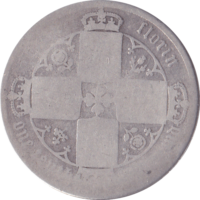 1870 FLORIN ( FAIR ) DIE 21 - Florin - Cambridgeshire Coins