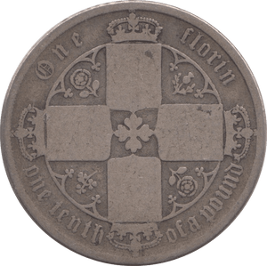 1870 FLORIN ( NF ) DIE 17 - Florin - Cambridgeshire Coins