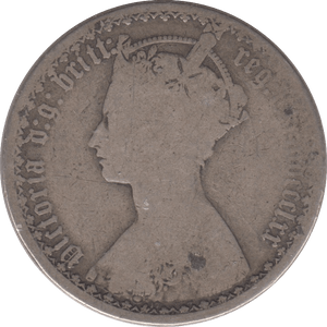 1870 FLORIN ( NF ) DIE 17 - Florin - Cambridgeshire Coins