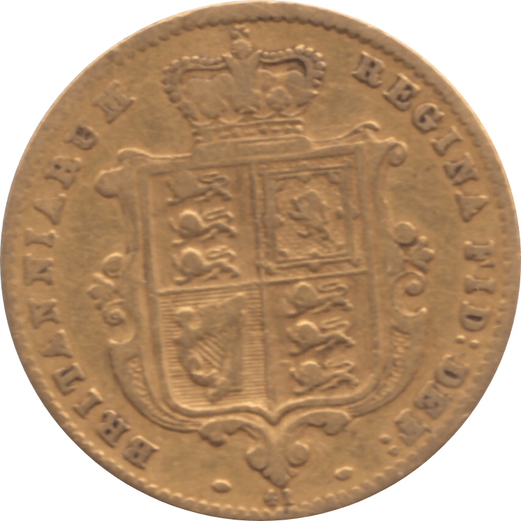 1870 GOLD HALF SOVEREIGN DIE 41 ( GF ) - Half Sovereign - Cambridgeshire Coins