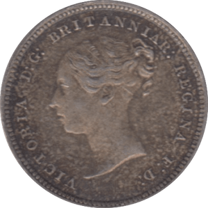 1870 MAUNDY FOURPENCE ( EF ) 24 - Maundy Coins - Cambridgeshire Coins