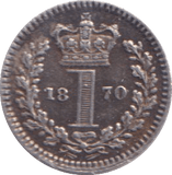 1870 MAUNDY PENNY ( PROOF ) - Maundy Coins - Cambridgeshire Coins