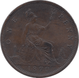1870 PENNY ( AUNC ) 1 - Penny - Cambridgeshire Coins