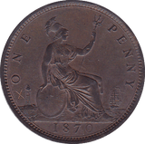 1870 PENNY ( AUNC ) - Penny - Cambridgeshire Coins