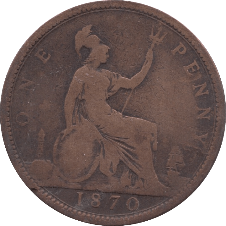 1870 PENNY ( FAIR ) 24 - Penny - Cambridgeshire Coins