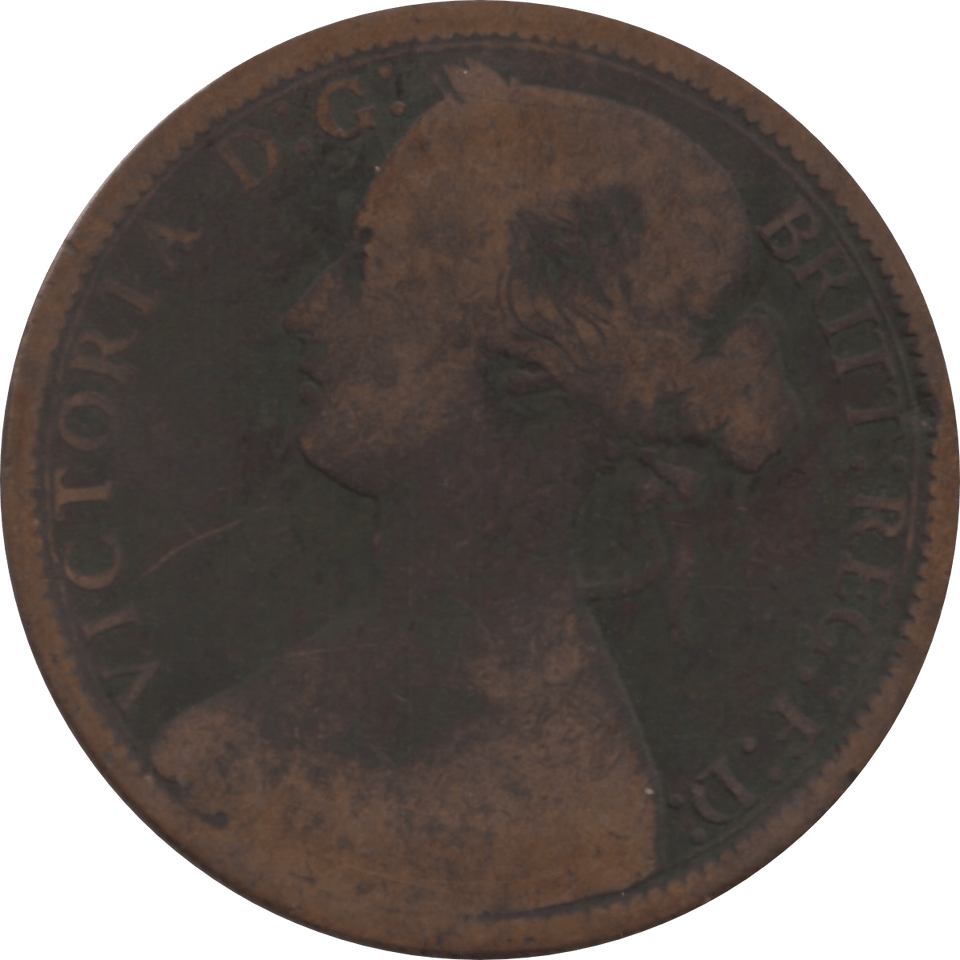 1870 PENNY ( POOR ) 2 31 - Penny - Cambridgeshire Coins
