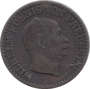 1870 PRUSSIA ONE SILBER - WORLD COINS - Cambridgeshire Coins