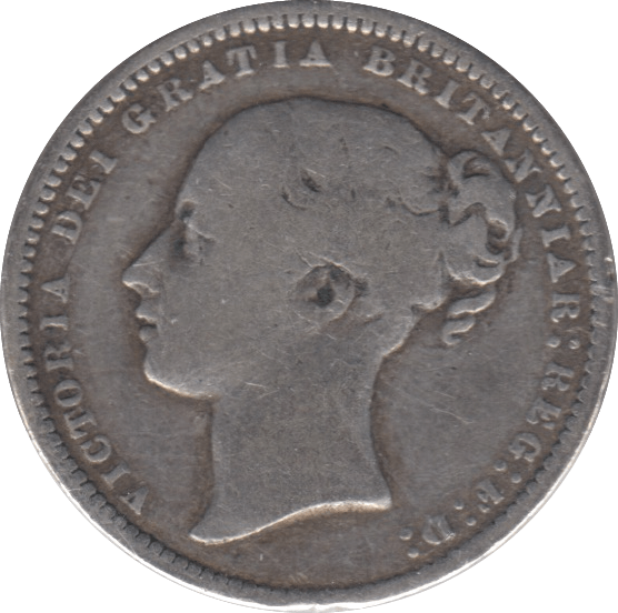 1870 SHILLING ( FINE ) DIE 14 - Shilling - Cambridgeshire Coins