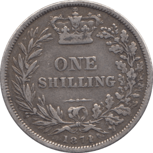 1870 SHILLING ( GF ) DIE 40 - Shilling - Cambridgeshire Coins