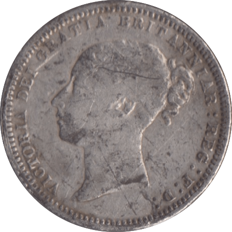 1870 SIXPENCE ( FINE ) - Sixpence - Cambridgeshire Coins