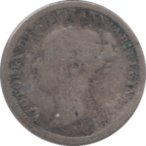 1870 THREEPENCE ( FAIR ) 2 - silver coins - Cambridgeshire Coins