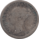 1870 THREEPENCE ( FAIR ) 2 - silver coins - Cambridgeshire Coins