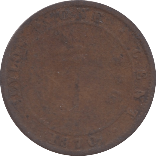 1870 USA ONE CENT - WORLD COINS - Cambridgeshire Coins