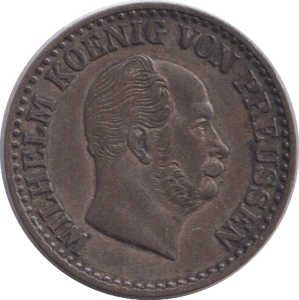 1871 1 GROSCHEN PRUSSIA - WORLD COINS - Cambridgeshire Coins