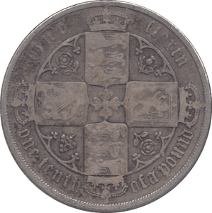 1871 FLORIN ( FAIR ) 8 - Florin - Cambridgeshire Coins