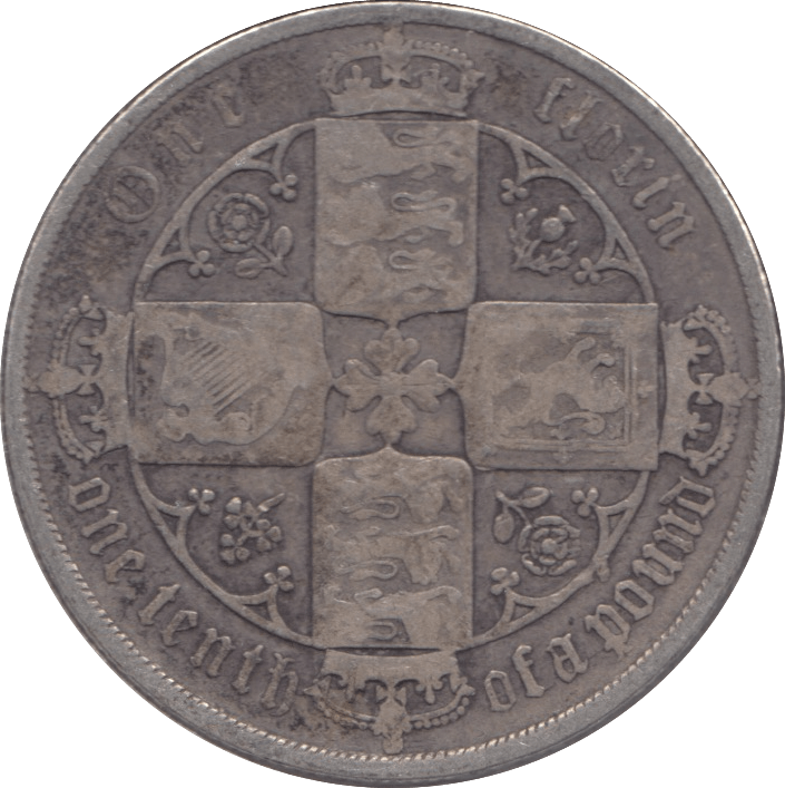 1871 FLORIN ( FAIR ) 8 - Florin - Cambridgeshire Coins