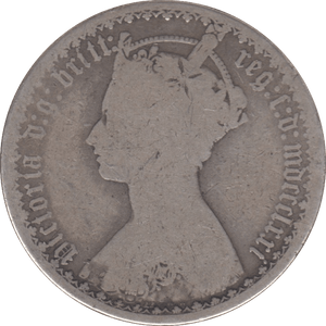 1871 FLORIN ( FAIR ) DIE 22 - Florin - Cambridgeshire Coins