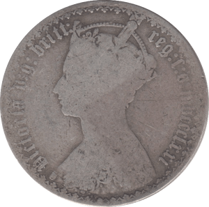 1871 FLORIN ( FAIR ) DIE 47 - Florin - Cambridgeshire Coins