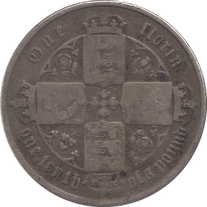 1871 FLORIN ( NF ) DIE 47 - Florin - Cambridgeshire Coins