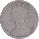 1871 FLORIN ( POOR ) DIE 46 - Florin - Cambridgeshire Coins