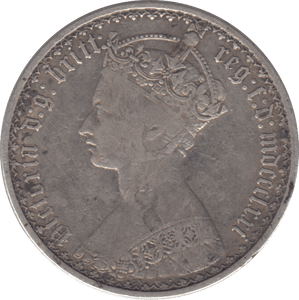 1871 FLORIN ( VF ) DIE 53 - Florin - Cambridgeshire Coins