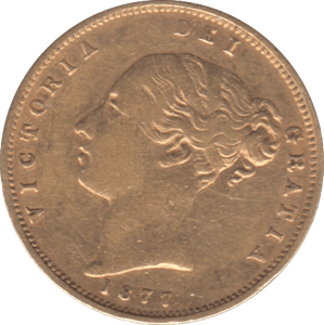 1871 GOLD HALF SOVEREIGN ( GVF ) DIE 155 - Half Sovereign - Cambridgeshire Coins