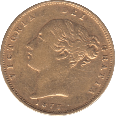 1871 GOLD HALF SOVEREIGN ( GVF ) DIE 155 - Half Sovereign - Cambridgeshire Coins