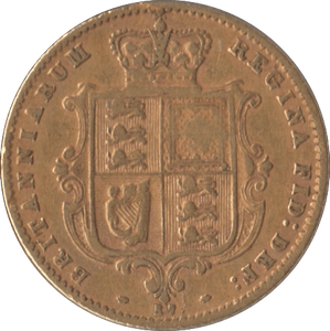 1871 GOLD HALF SOVEREIGN ( VF ) DIE 57 - Half Sovereign - Cambridgeshire Coins