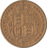 1871 GOLD HALF SOVEREIGN ( VF ) DIE 57 - Half Sovereign - Cambridgeshire Coins