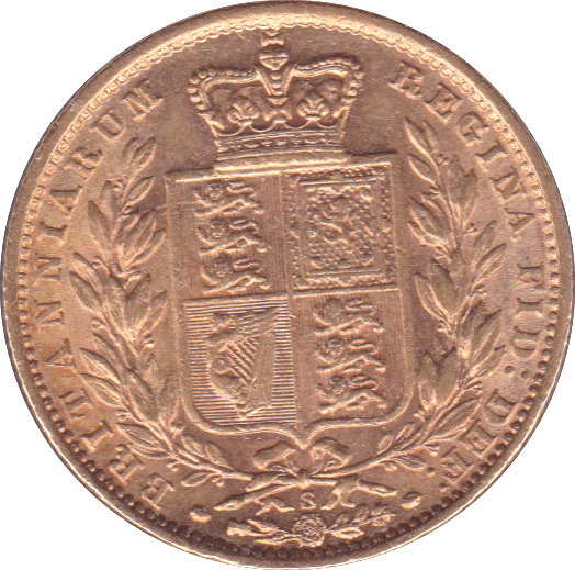 1871 GOLD SOVEREIGN ( EF ) - Sovereign - Cambridgeshire Coins