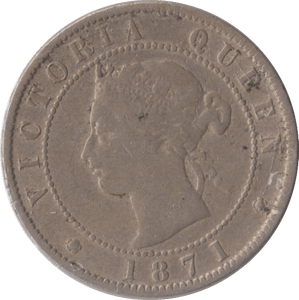 1871 JAMAICA HALF PENNY - WORLD COINS - Cambridgeshire Coins