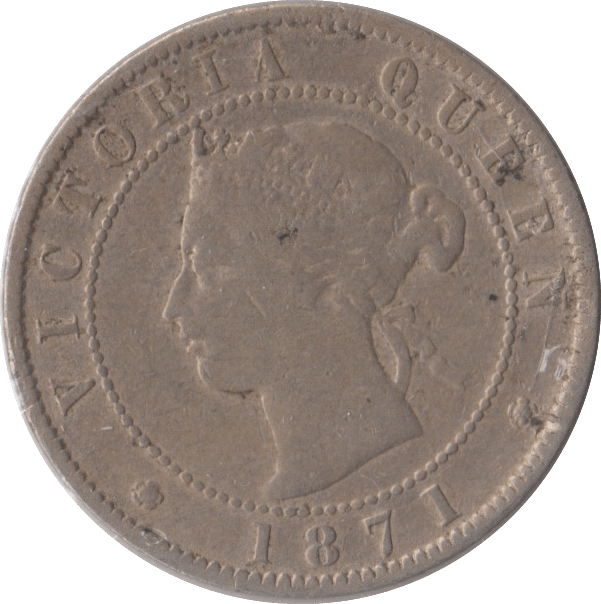 1871 JAMAICA HALF PENNY - WORLD COINS - Cambridgeshire Coins