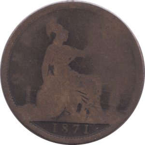 1871 PENNY ( FAIR ) - PENNY - Cambridgeshire Coins