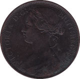 1871 PENNY ( VF ) - Penny - Cambridgeshire Coins