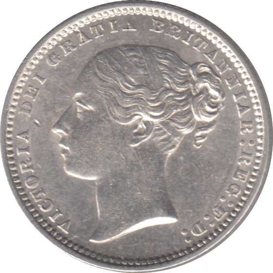 1871 SHILLING ( AUNC ) DIE 10 - Shilling - Cambridgeshire Coins
