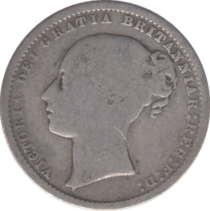 1871 SHILLING DIE 45 ( NF ) 13 - Shilling - Cambridgeshire Coins