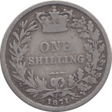 1871 SHILLING DIE 45 ( NF ) 13 - Shilling - Cambridgeshire Coins