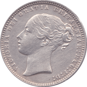 1871 SHILLING ( EF ) DIE 13 - Shilling - Cambridgeshire Coins