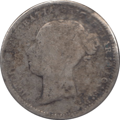 1871 SIXPENCE ( FAIR ) 6 - Sixpence - Cambridgeshire Coins