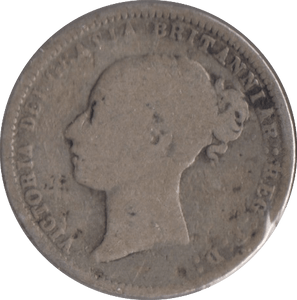 1871 SIXPENCE ( FAIR ) - Sixpence - Cambridgeshire Coins