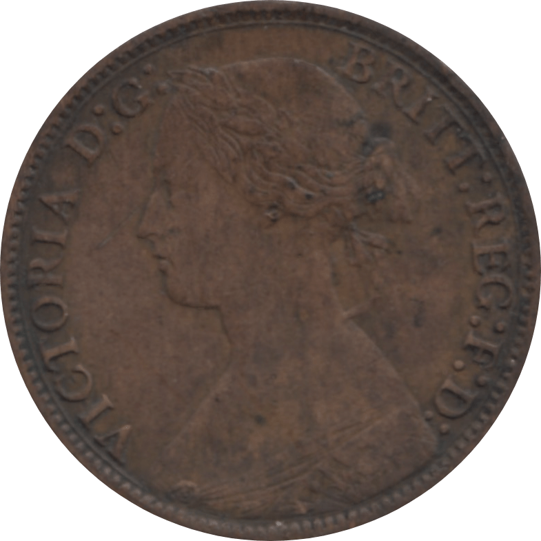 1872 FARTHING 2 ( GF ) 83 - Farthing - Cambridgeshire Coins