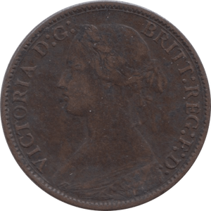 1872 FARTHING ( FAIR ) - Farthing - Cambridgeshire Coins