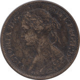 1872 FARTHING ( FINE ) 1 - Farthing - Cambridgeshire Coins