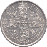 1872 FLORIN ( AUNC ) DIE 105 - Florin - Cambridgeshire Coins