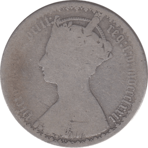 1872 FLORIN ( FAIR ) 3 DIE 44 - Florin - Cambridgeshire Coins